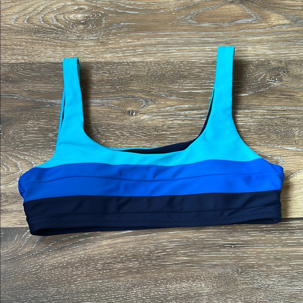 Blue Teen/Women Swim Top